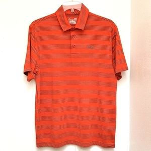Under Armour Loose Heat Gear Polo Style Golf Shirt Size Lg